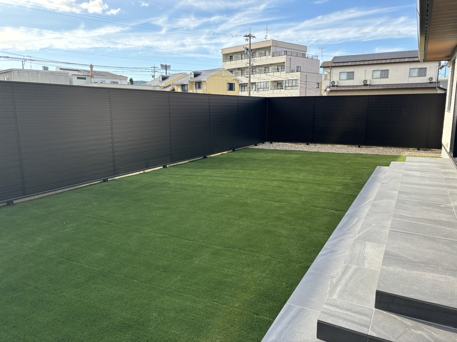 お庭、アプローチ工事８