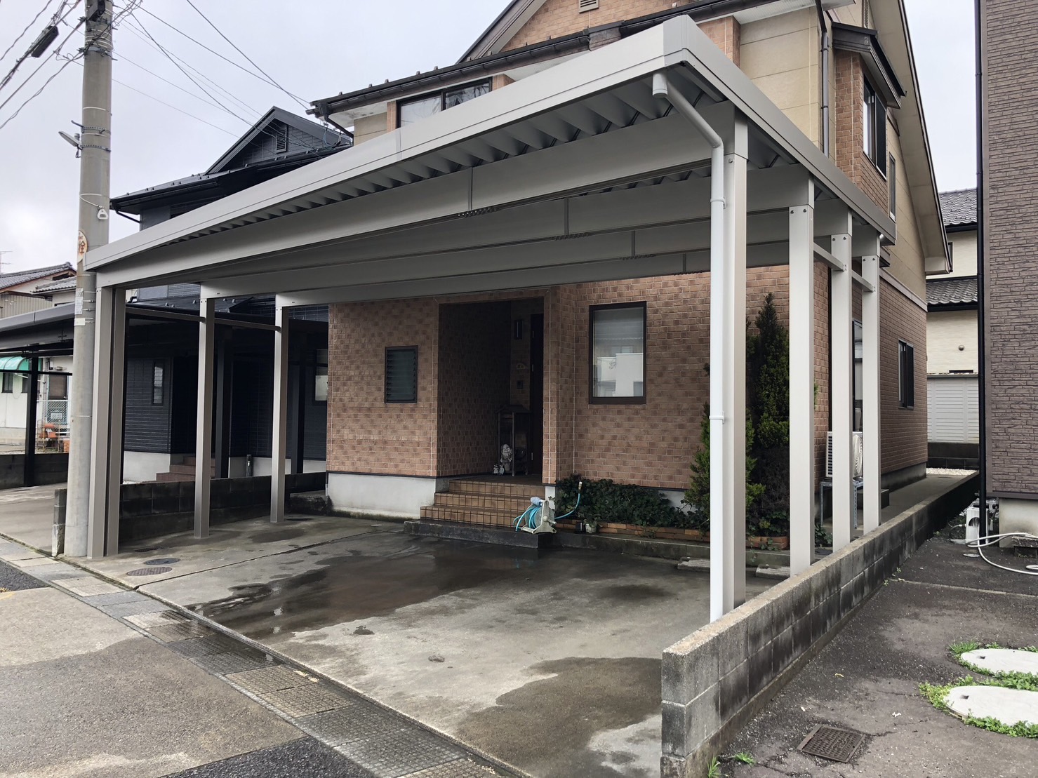 カーポート工事２